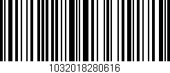 Código de barras (EAN, GTIN, SKU, ISBN): '1032018280616'