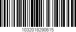 Código de barras (EAN, GTIN, SKU, ISBN): '1032018290615'