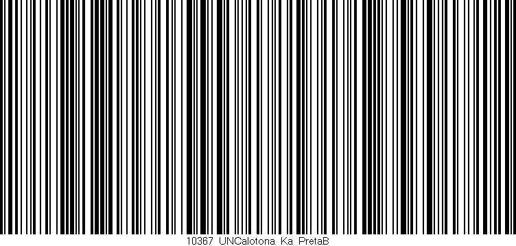 Código de barras (EAN, GTIN, SKU, ISBN): '10367_UNCalotona_Ka_PretaB'