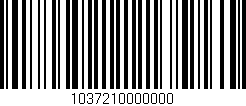 Código de barras (EAN, GTIN, SKU, ISBN): '1037210000000'