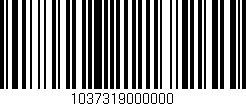 Código de barras (EAN, GTIN, SKU, ISBN): '1037319000000'