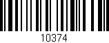 Código de barras (EAN, GTIN, SKU, ISBN): '10374'