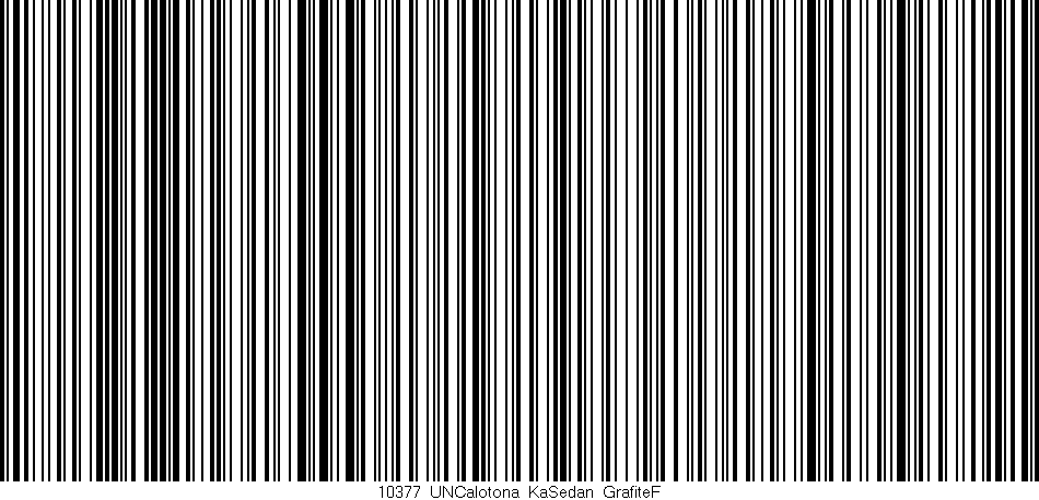 Código de barras (EAN, GTIN, SKU, ISBN): '10377_UNCalotona_KaSedan_GrafiteF'