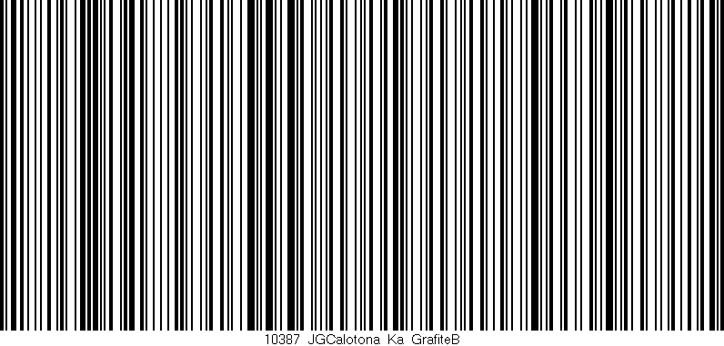 Código de barras (EAN, GTIN, SKU, ISBN): '10387_JGCalotona_Ka_GrafiteB'