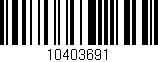 Código de barras (EAN, GTIN, SKU, ISBN): '10403691'
