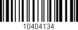 Código de barras (EAN, GTIN, SKU, ISBN): '10404134'