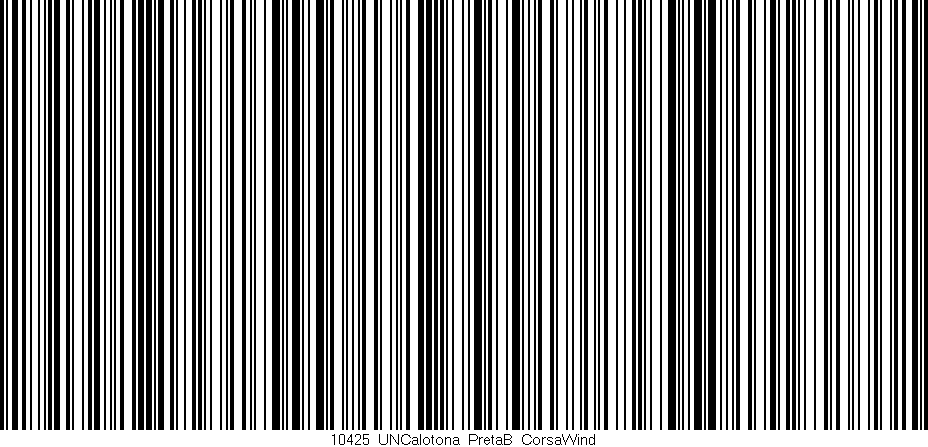 Código de barras (EAN, GTIN, SKU, ISBN): '10425_UNCalotona_PretaB_CorsaWind'