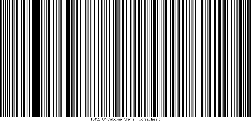 Código de barras (EAN, GTIN, SKU, ISBN): '10452_UNCalotona_GrafiteF_CorsaClassic'