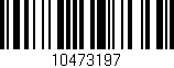 Código de barras (EAN, GTIN, SKU, ISBN): '10473197'