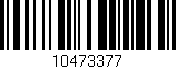Código de barras (EAN, GTIN, SKU, ISBN): '10473377'