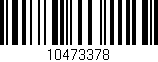 Código de barras (EAN, GTIN, SKU, ISBN): '10473378'