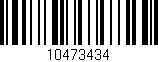 Código de barras (EAN, GTIN, SKU, ISBN): '10473434'