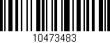 Código de barras (EAN, GTIN, SKU, ISBN): '10473483'