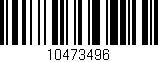Código de barras (EAN, GTIN, SKU, ISBN): '10473496'