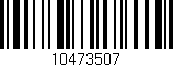 Código de barras (EAN, GTIN, SKU, ISBN): '10473507'
