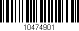 Código de barras (EAN, GTIN, SKU, ISBN): '10474901'