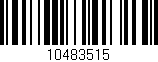 Código de barras (EAN, GTIN, SKU, ISBN): '10483515'