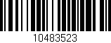 Código de barras (EAN, GTIN, SKU, ISBN): '10483523'