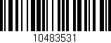 Código de barras (EAN, GTIN, SKU, ISBN): '10483531'