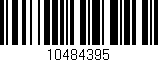Código de barras (EAN, GTIN, SKU, ISBN): '10484395'
