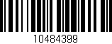 Código de barras (EAN, GTIN, SKU, ISBN): '10484399'