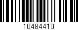 Código de barras (EAN, GTIN, SKU, ISBN): '10484410'