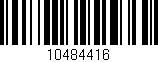 Código de barras (EAN, GTIN, SKU, ISBN): '10484416'
