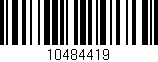 Código de barras (EAN, GTIN, SKU, ISBN): '10484419'