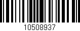 Código de barras (EAN, GTIN, SKU, ISBN): '10508937'