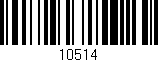 Código de barras (EAN, GTIN, SKU, ISBN): '10514'