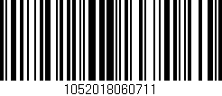 Código de barras (EAN, GTIN, SKU, ISBN): '1052018060711'