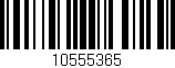 Código de barras (EAN, GTIN, SKU, ISBN): '10555365'