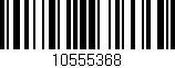 Código de barras (EAN, GTIN, SKU, ISBN): '10555368'