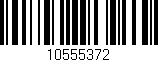 Código de barras (EAN, GTIN, SKU, ISBN): '10555372'