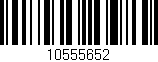 Código de barras (EAN, GTIN, SKU, ISBN): '10555652'