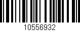 Código de barras (EAN, GTIN, SKU, ISBN): '10556932'