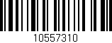 Código de barras (EAN, GTIN, SKU, ISBN): '10557310'