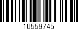 Código de barras (EAN, GTIN, SKU, ISBN): '10559745'