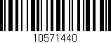 Código de barras (EAN, GTIN, SKU, ISBN): '10571440'