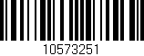 Código de barras (EAN, GTIN, SKU, ISBN): '10573251'