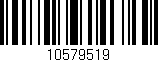 Código de barras (EAN, GTIN, SKU, ISBN): '10579519'