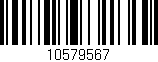 Código de barras (EAN, GTIN, SKU, ISBN): '10579567'