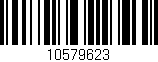 Código de barras (EAN, GTIN, SKU, ISBN): '10579623'