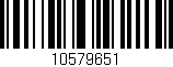Código de barras (EAN, GTIN, SKU, ISBN): '10579651'