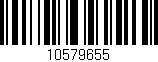 Código de barras (EAN, GTIN, SKU, ISBN): '10579655'