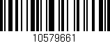 Código de barras (EAN, GTIN, SKU, ISBN): '10579661'