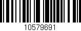 Código de barras (EAN, GTIN, SKU, ISBN): '10579691'