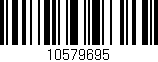Código de barras (EAN, GTIN, SKU, ISBN): '10579695'