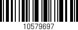 Código de barras (EAN, GTIN, SKU, ISBN): '10579697'
