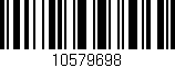 Código de barras (EAN, GTIN, SKU, ISBN): '10579698'